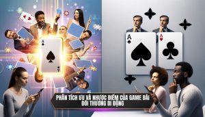 Phân tích ưu và nhược điểm của game bài đổi thưởng di động